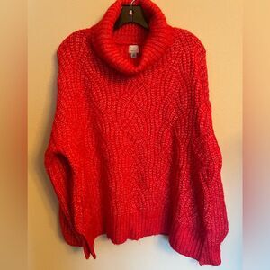 A new day chunky turtleneck sweater XL